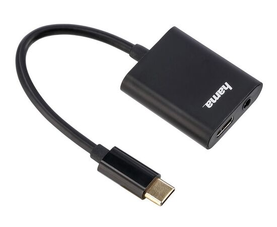  Разветвитель USB 2.0 Hama 1порт. черный (00135748) 