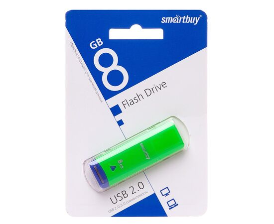 Флэш накопитель USB 8 Гб Smart Buy Easy (green) (222565) 