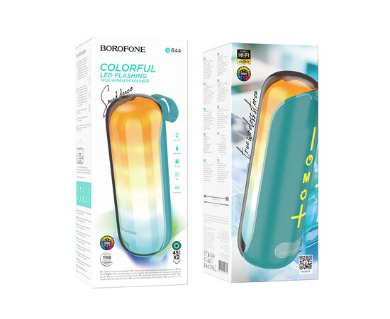  Колонка Bluetooth 5.4 2*5W 1200mAh Borofone BR44 (Green) 