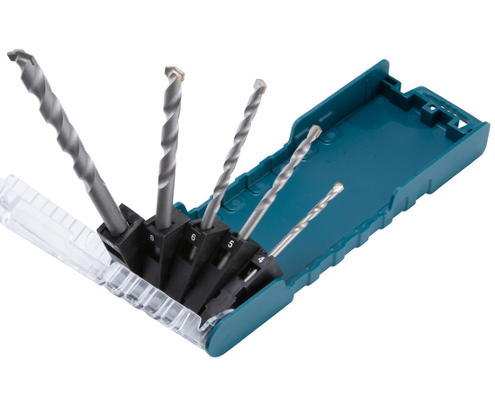  Набор сверл Makita E-11536 по бетону 5пред для шуруповертов/дрелей 