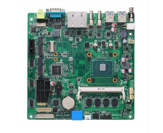  Материнская плата AXIOMTEK MANO311HGGA-N3350, CMD-N3350 MITX 