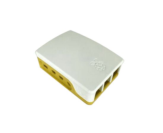  Корпус ACD RA600 White+Yellow ABS Case for Raspberry 4B 