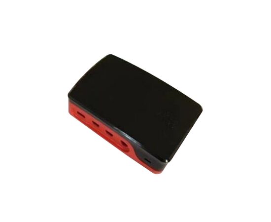  Корпус ACD RA602 Red+Black ABS Case for Raspberry 4B 