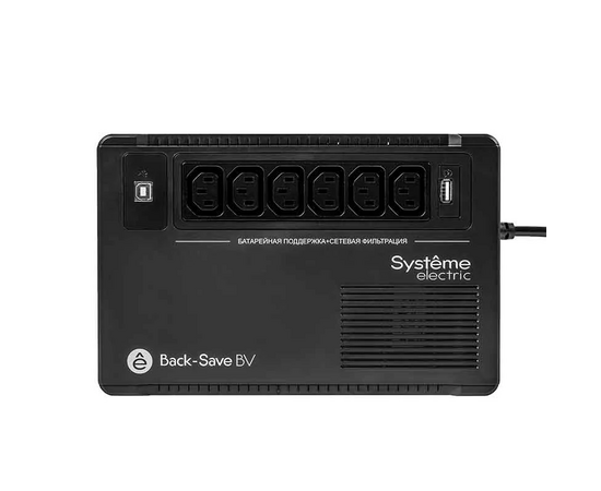  ИБП Systeme Electriс BV BVSE600I 360Вт 600ВА черный 