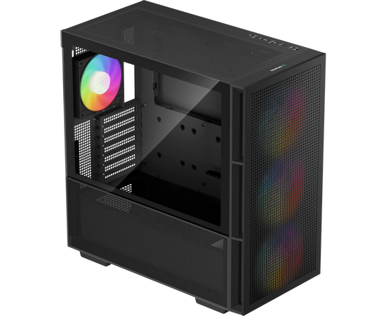  Корпус DeepCool CH560 Black (R-CH560-BKAPE4-G-1) (ATX, без БП, 2хUSB, с окном) 