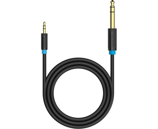  Кабель аудио Vention BABBJ Jack 6,5 mm M/3,5 M 5м 