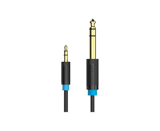  Кабель аудио Vention BABBJ Jack 6,5 mm M/3,5 M 5м 