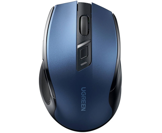 Мышь UGREEN MU006 (25753) Ergonomic Wireless Mouse Blue 