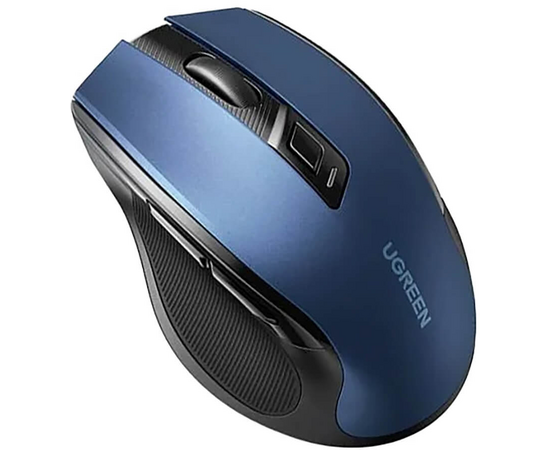  Мышь UGREEN MU006 (25753) Ergonomic Wireless Mouse Blue 
