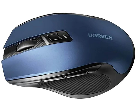  Мышь UGREEN MU006 (25753) Ergonomic Wireless Mouse Blue 