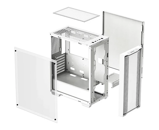  Корпус Deepcool R-CC560-WHNAA0-G-2 White без БП No Fan Edition 