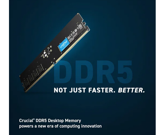  ОЗУ Crucial CT32G56C46U5 32GB U-DIMM DDR5, 5600МГц 