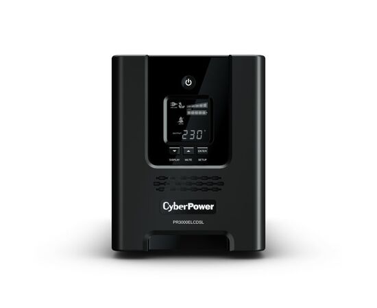  ИБП CyberPower PR3000ELCDSL 3000VA/2700W USB/RJ11/45 (9 IEC) 