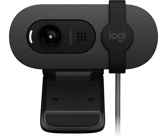  Web камера Logitech HD Webcam Brio 90 (960-001581) графитовый 