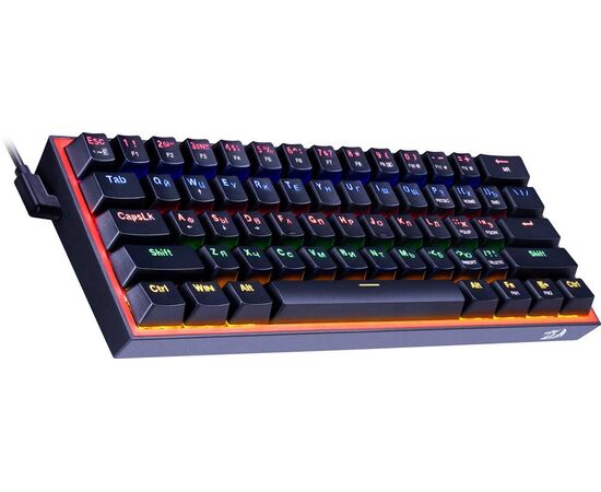  Клавиатура REDRAGON Fizz RU 72595 Rainbow, melt-gold свитчи 
