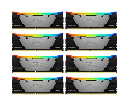  ОЗУ Kingston Fury Renegade RGB KF432C16RB2AK8/256 256GB 3200MHz DDR4 CL16 DIMM (Kit of 8) 