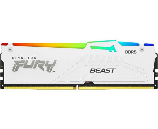  ОЗУ Kingston Fury Beast KF560C30BWEA-16 DDR5 - 1x 16ГБ 6000МГц, DIMM, White, Ret 