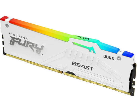  ОЗУ Kingston Fury Beast KF560C30BWEA-16 DDR5 - 1x 16ГБ 6000МГц, DIMM, White, Ret 