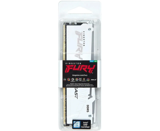  ОЗУ Kingston Fury Beast KF560C30BWEA-16 DDR5 - 1x 16ГБ 6000МГц, DIMM, White, Ret 