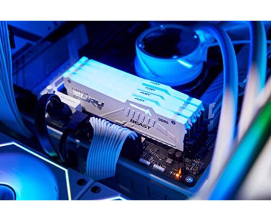  ОЗУ Kingston Fury Beast KF560C30BWEA-16 DDR5 - 1x 16ГБ 6000МГц, DIMM, White, Ret 