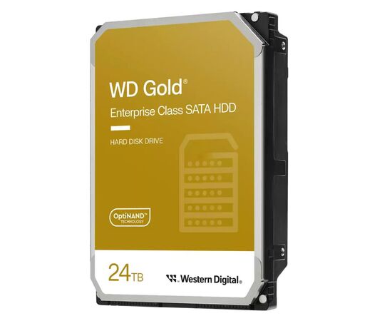  HDD Western Digital WD241KRYZ Gold 3.5" 24TB SATA3, Cache 298MB, 7200 rpm 
