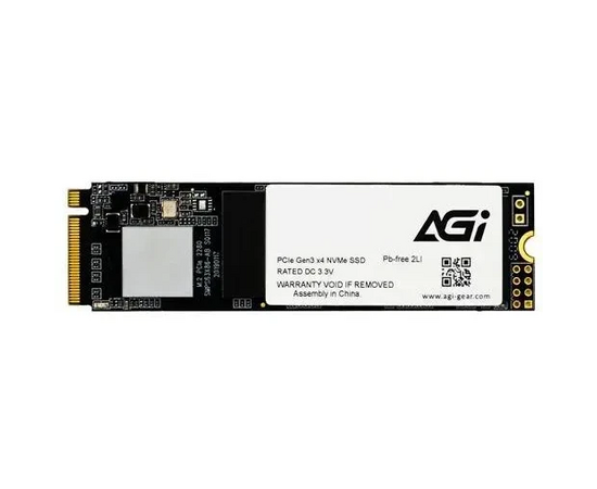  SSD AGI AI198 AGI512G83AI198 512ГБ, M.2 2280, PCIe 3.0 x4, NVMe, M.2, oem 