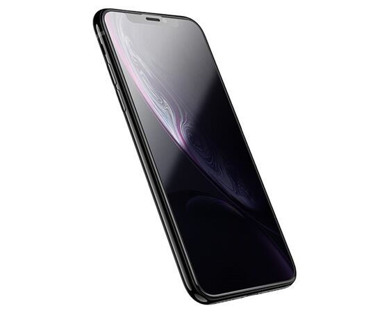  Защитное стекло HOCO A12 для iPhone XS Max/11 Pro Max, Full Glue 3D, прозрачный+черная рамка 